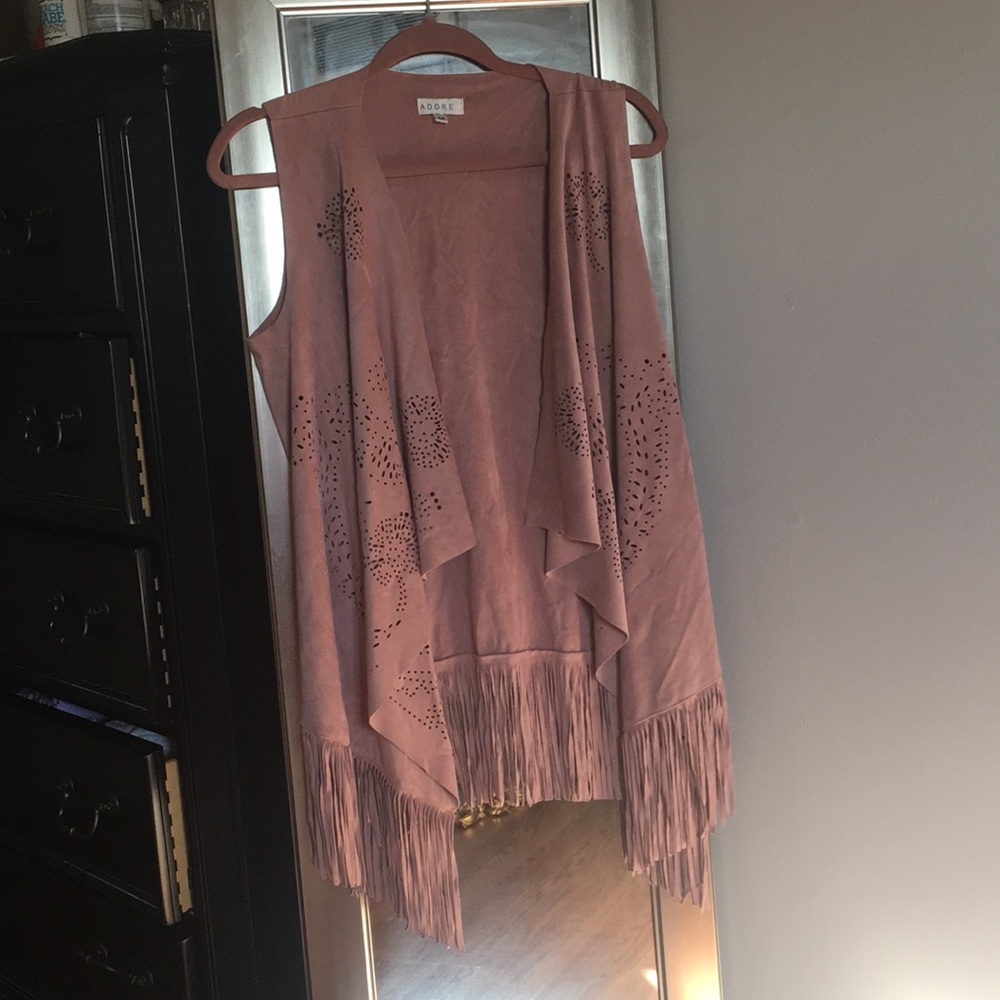 Summer cape (M) suede
